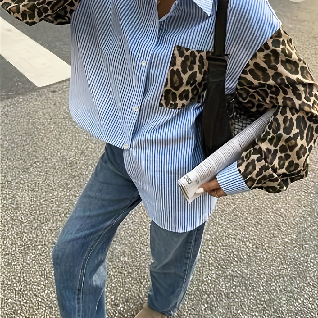 Isla V-Neck Casual Blouse