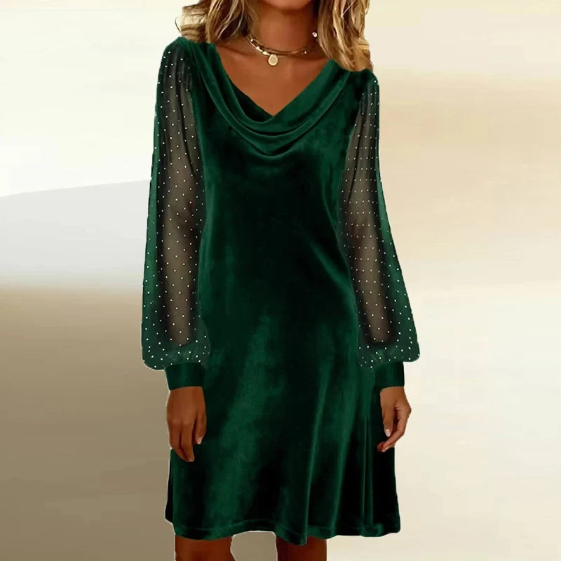 Scarlett Velvet Mini Dress