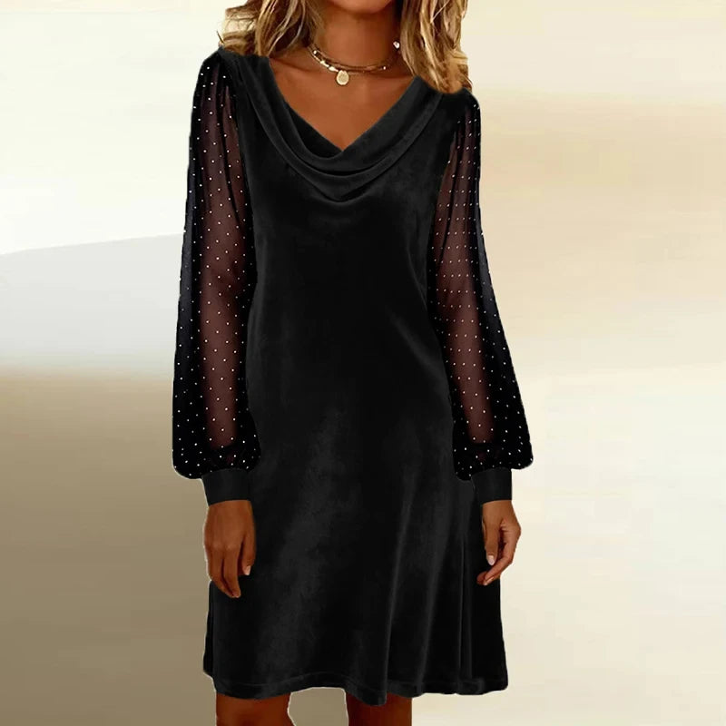 Scarlett Velvet Mini Dress